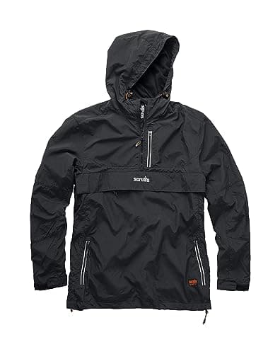 Image of Scruffs Eco Overhead Jacket | Lightweight | Water-resistant | Black M (T55629)