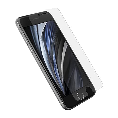 Image of OtterBox Alpha Glass Screen Protector for iPhone 6s/7/8/SE 2nd Gen 2020/3rd Gen 2022, Tempered Glass, x2 Scratch Protection