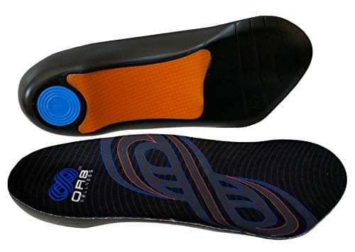 Image of OR8 Wellness 3/4 Length Gel Impactor Insole. Pain Relief from Plantar Fasciitis. Arch Support. Impact Absorber. Ideal for Sports & Athletic Shoes Gel Heel SPOT Impact Zone