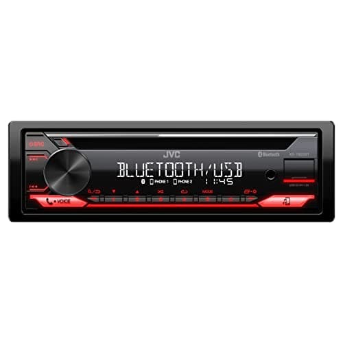 Image of JVC KD-T822BT CD receiver with Bluetooth Hands-Free Calling and Wireless Music Streaming