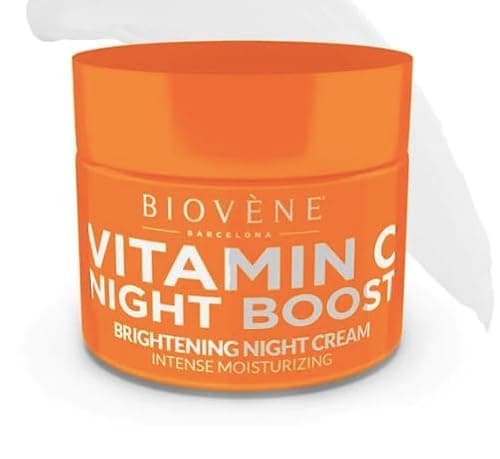 Image of BIOVÈNE BARCELONA Eye roller, Moisturizer, Night Cream and more (Biovene Vit C Night Boost Brightening Cream)