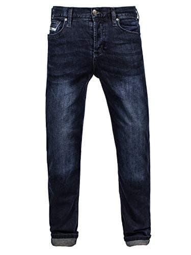 Image of John Doe Motorrad Hose Jeans Denim Jeans Dark Blue-L32-W31