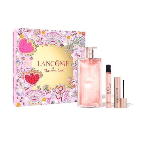 Image of Lancôme Idôle Eau de Parfum Gift Set, Limited Edition Women's Fragrance Kit with 10ml Travel Spray and Lash Idôle Flutter Mascara, Fresh Floral Perfume, True Black (Worth £113.80)