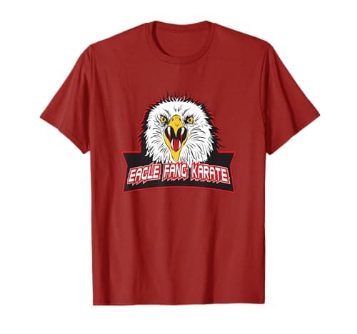 Image of Cobra Kai Eagle Fang Logo TV Show T-Shirt