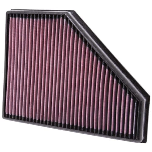 Image of K&N Motorluftfilter 33-2942: Hochleistungsluftfilter, Abwaschbar, Ersatzfilter, Erhöhte Leistung, 2003-2024 (BMW X1 16d, X1 18d, 20d, 25d, 316D, 318d, 320D, 325d, 330D, 335d, X1 23d, 116d, 118d, 120d)
