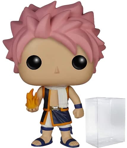 Image of Fairy Tail - Natsu Funko Pop! Vinyl Figure (Bundled with Compatible Pop Box Protector Case)