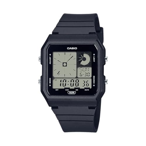 Image of Casio Women Analog-Digital Quartz Watch with Resin Strap LF20W-1A
