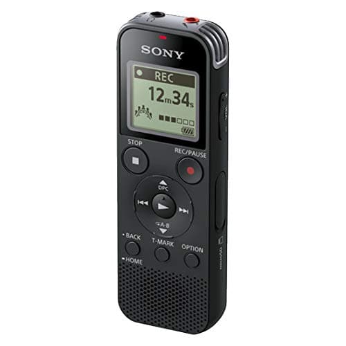 Image of Sony ICD-PX470 Digital Wide-Stereo MP3 Voice Recorder with S-Microphone, Built-In USB, 4 GB Memory, SD Memory Slot and 55 Hours Recording