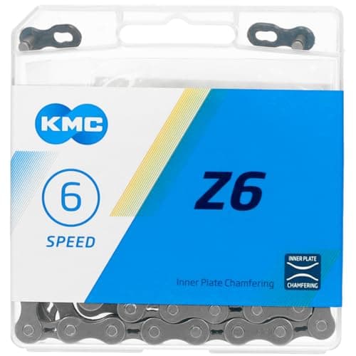 Image of KMC Z6 5/6 Speed Chain, Grey, 114 Links