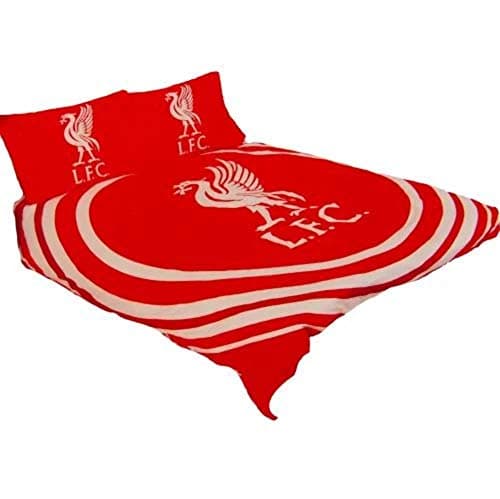 Image of Liverpool F.C. 'Pulse' Reversible Double Duvet Quilt Cover Set