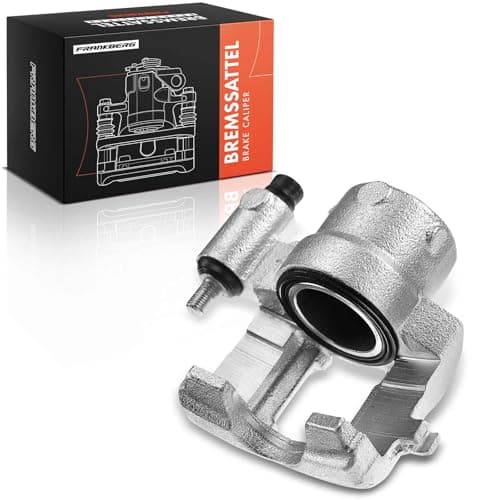 Image of Frankberg Brake Caliper Disc Brake Front Axle Right Compatible with 500 312 169 Punto 176 188 176C Cinquecento 170 Seicento/600 187 Y 840A Y10 156 Replace# 77364676