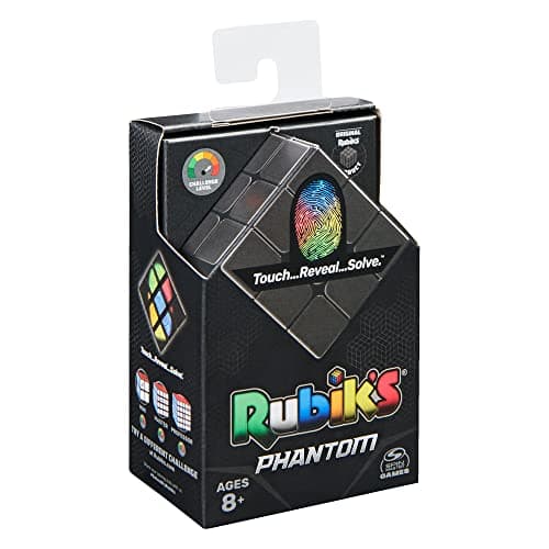 Image of IDEAL | Rubik's Phantom: Touch, Reveal, Solve | Colour reveal cube | Brainteaser Puzzles | Ages 8+