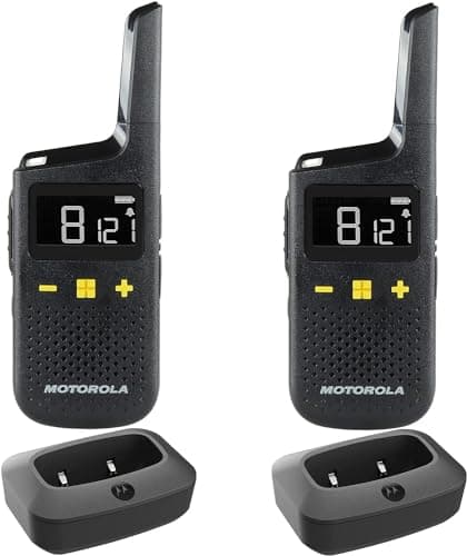 Image of Motorola XT185 PMR446 Licence Free Two Way Walkie Talkie Business Radio – Black (Pack of 2)