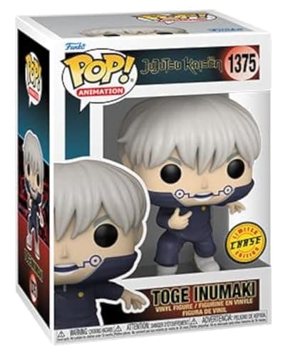 Image of Funko Pop! Jujutsu Kaisen Togu Inumaki Unzipped/Unmasked Chase Figure