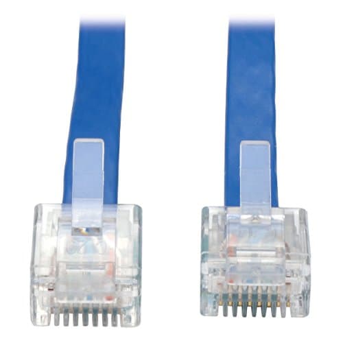 Image of Tripp Lite Cisco Console Replacement Rollover Cable, RJ45 32AWG (M/M) 6' (N205-006-BL-FCR)