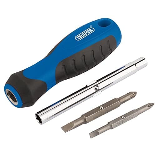 Image of Draper 63672 Plain Slot/PZ Type 6 in 1 Screwdriver Set