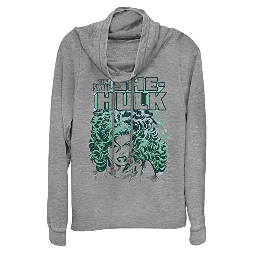 Image of Marvel Women's She Hulk Shirt, Gray Heather, Large