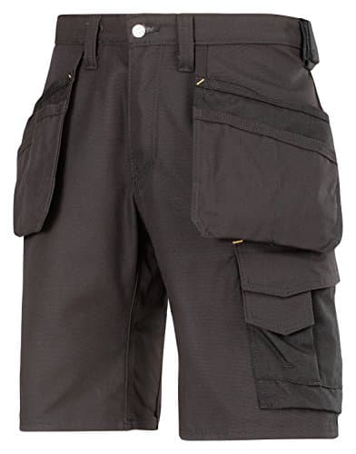 Image of Snickers 30140404044 Size 44 Craftsmen Holster Pocket Shorts - Black