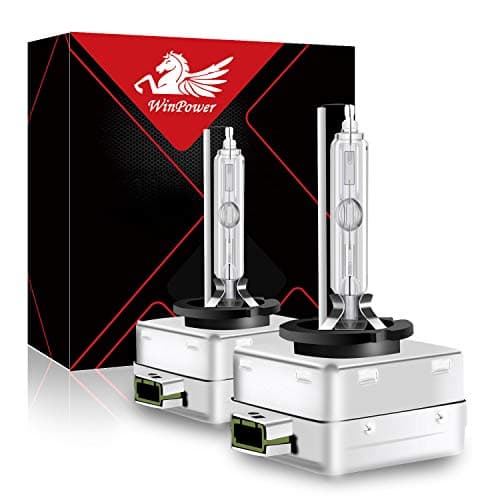 Image of WinPower D3S 35W Xenon Bulb HID Replace Kit 12V Car Headlight Discharge Lamp 6000K White X-treme Light, 1 Pair