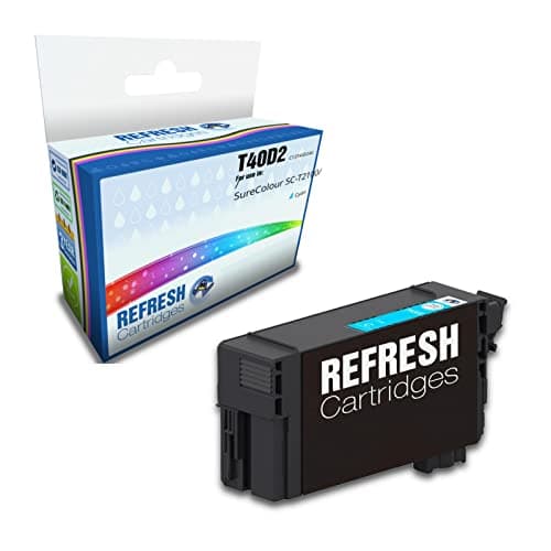 Image of Refresh Cartridges Remanufactured Ink Cartridge Replacement for Epson T40D2 (Cyan)