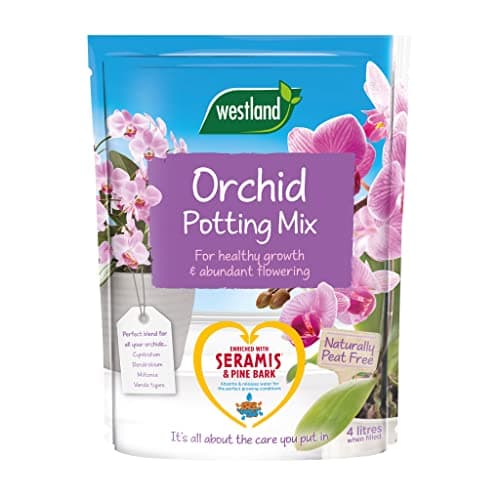 Image of Westland Potting Compost Mix and Enriched with Seramis, Brown, 4 Litre