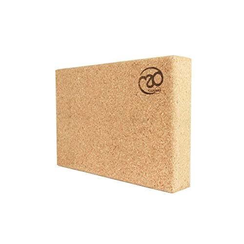 Image of Yoga-Mad Cork Yoga Block | 30.5cm x 20.5cm x 5cm | Eco Friendly Yoga Block | Non Slip Cork Brick for Yoga, Pilates, Training and Home Workouts | Provides Support for Various Yoga Poses
