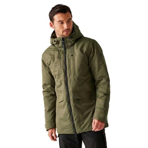 Image of Regatta Mens Balaton Waterproof Jacket Insulated Breathable Windproof Winter Coat