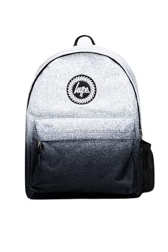 Image of hype Iconic Speckle Fade Backpack (One Size) (White/Black)
