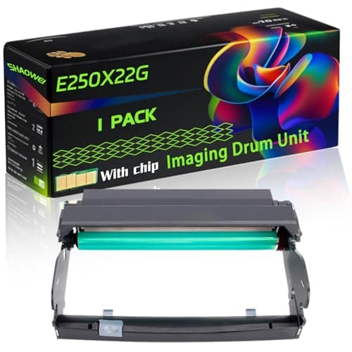 Image of E250X22G Compatible for Lexmark Imaging Drum Unit with Chip E250 E350d E350dn Printers, High Yield Value Pack Black Consumables Multi-Pack Remanufactured Compatible (1 Pack Black)