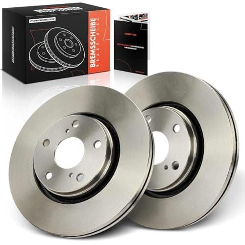 Image of Frankberg Brake Disc Set incl. 2x Discs Front Vented Ø295mm Compatible with Verso R2 A.v.e.n.s.i.s Saloon T27 A.u.r.i.s Replace# 435120F030