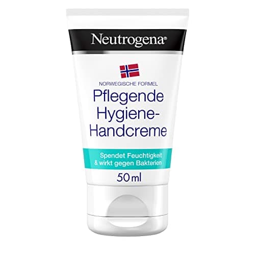 Image of Neutrogena Norwegian Formula Nourishing Hygiene Hand Cream (50 ml), Antibacterial Moisturising Cream with Glycerin, Moisturises and Against Bacteria