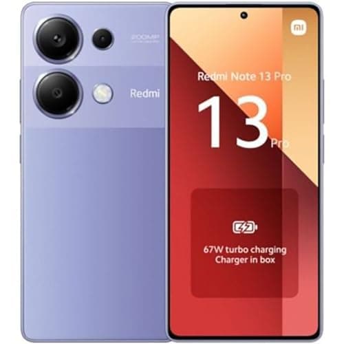 Image of Xiaomi Redmi Note 13 Pro 8 + 256 GB Unlocked for All Carriers - Lavender Purple (UK Version + 2 Years Warranty)