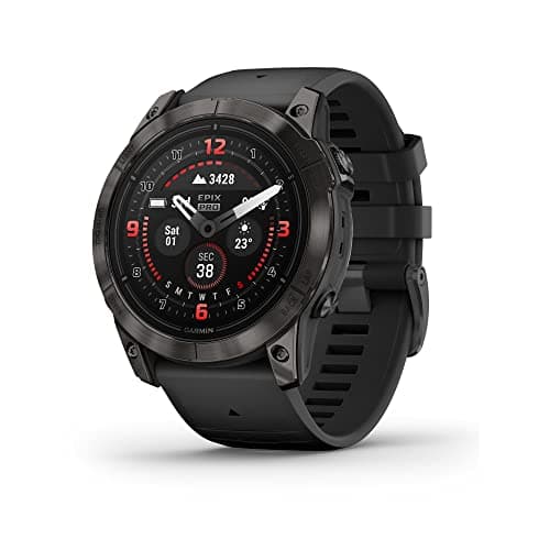 Image of Garmin epix Pro (Gen 2) Sapphire Edition, 51mm, High Performance Smartwatch, Advanced Training Technology, Built-in Flashlight, Black