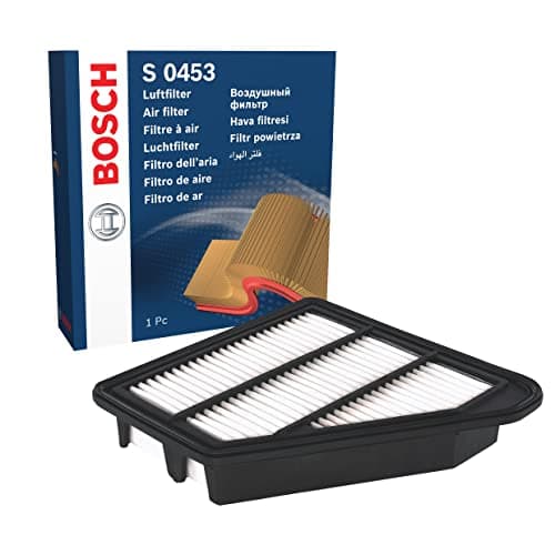 Image of Bosch 0 Car Air Filter - Separates Particles from the Air Intake - Moisture-resistant plus High Tensile Strength