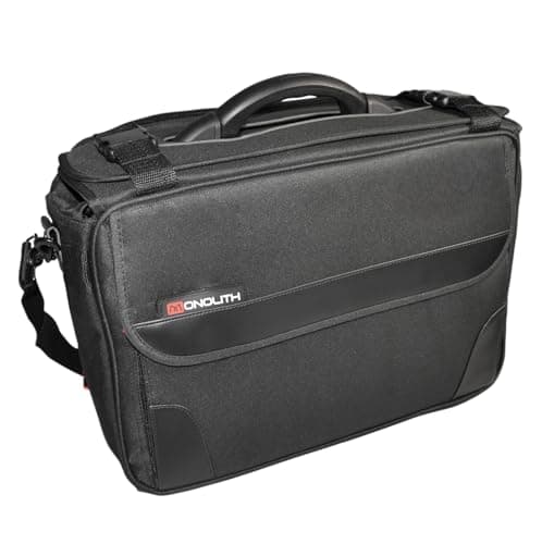 Image of Monolith Briefcase, 49 cm, Black