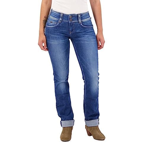 Image of Pepe Jeans Womens Gen, Blue (Denim-d45), 28W / 32L UK