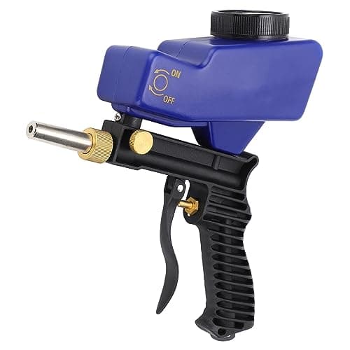 Image of Portable Sandblasting Gun Pneumatic Sandblaster for Paint Rust Stain Grime Removal Pool Cleaning Surface Blasting