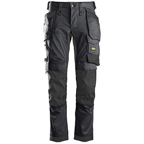 Image of Snickers Workwear Men's No Aplica Work Safety Suit, Steel Grey/Black, One Size