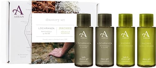 Image of Arran Lochranza & Machrie Discovery Set with Patchouli & Rockrose