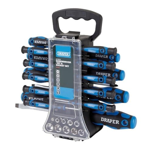 Image of Draper 20721 Screwdriver, Socket and Bit Set (49 Piece)
