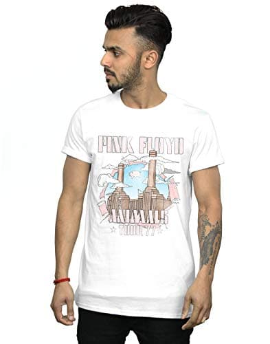 Image of Pink Floyd Men's Animal Factory T-Shirt White Medium