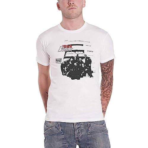 Image of Slipknot Men's Iowa Tracklist T-Shirt White