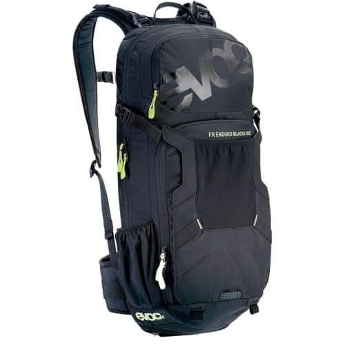 Image of EVOC FR ENDURO BLACKLINE 16L Back Protector, Cycling backpack for Bike Tours & Trails (Size: XL, LITESHIELD back protector TÜV/GS certified, ergonomic LITESHIELD SYSTEM AIR), Black