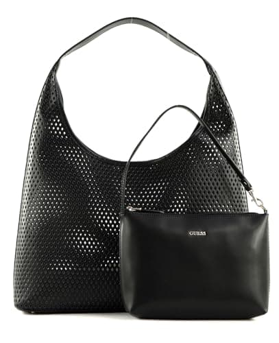 Image of GUESS shopper bag Vikky Hobo Bag Black