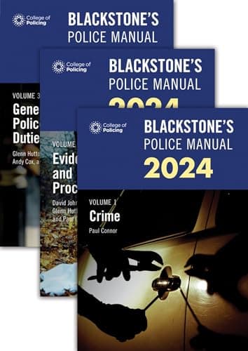 Image of Blackstone's Police Manuals Three Volume Set 2024