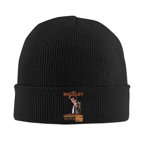 Image of Kakiinr Jeff Buckley Live in Tokyo Knitted Beanie Unisex