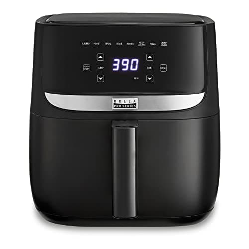 Image of Bella Pro Series 6-qt. Touchscreen Air Fryer - Black Matte
