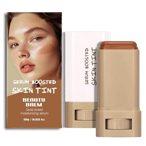Image of Beauty Balm Serum Boosted Skin Tint – Hydrating Tinted Moisturizer Foundation Stick, Portabl Moisturizing Contour Stick for Face Makeup (# 03)