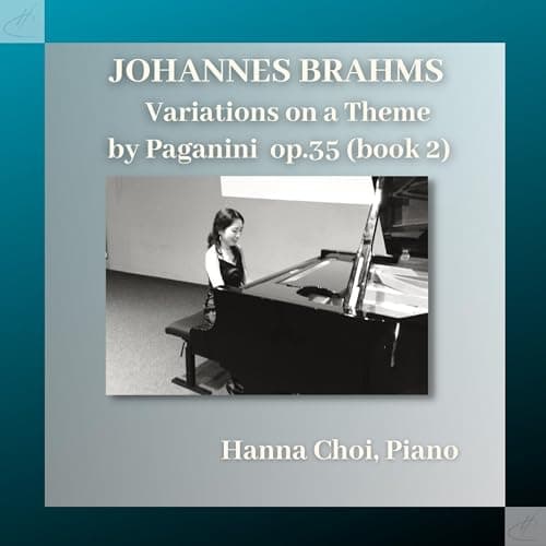 Image of J. Brahms "Variations on a Theme by Paganini", Op.35 (Book 2)