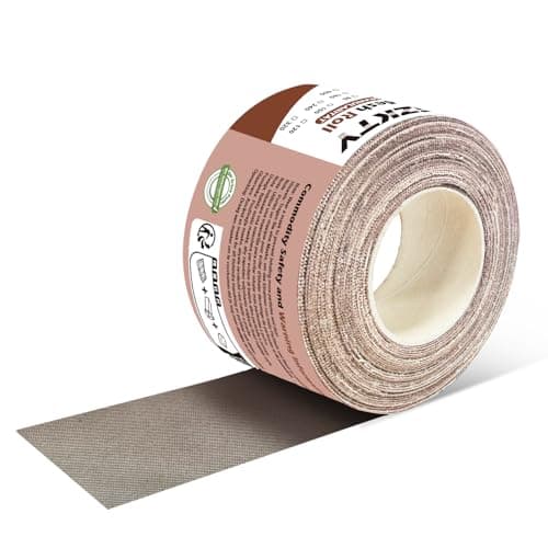 Image of GZKTY Mesh Sandpaper Roll 70mm x 10m 60 Grit Wood Metal Plastic